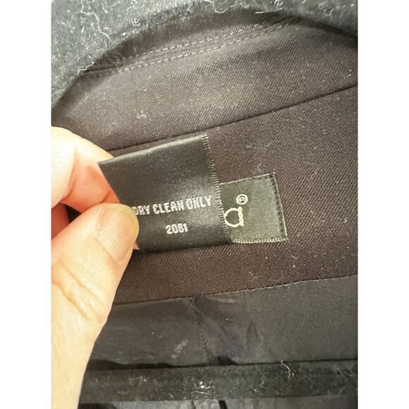 Rafaella Womens Black‎ Blazer 10 long sleeve 2 button collared polyester - Picture 4 of 6